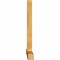 Ekena Millwork Eugene Rough Sawn Timber Gable Bracket, Western Red Cedar, 108"W x 45"H x 4"D x 4"F, 10/12 Pitch GBW108X45X0404EUG00RWR - alternate 3